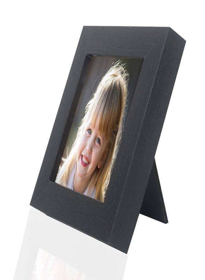 LTYHHK 3.5x3.5 Picture Frames Solid Wood 3.5x3.5 inch Square Poster Frame for Wall 3.5x3.5 inch Photo Frames Family Black (HB3535) - Image 4